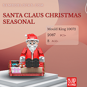 MOULD KING 10072 Creator Expert Santa Claus Christmas Seasonal