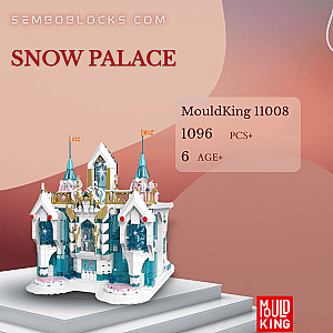 MOULD KING 11008 Modular Building Snow Palace