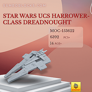 MOC Factory 153622 Star Wars Star Wars UCS Harrower-Class Dreadnought