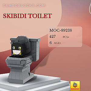 MOC Factory 89238 Movies and Games Skibidi Toilet