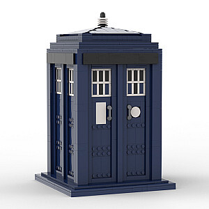 MOC Factory 89250 Movies and Games Doctor Who Tardis Time and Relative Dimension in Space