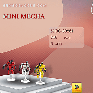 MOC Factory 89261 Creator Expert Mini Mecha