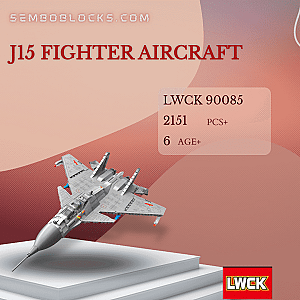 LWCK 90085 Military J15 Fighter Aircraft