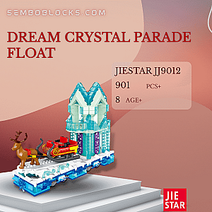 JIESTAR JJ9012 Creator Expert Dream Crystal Parade Float