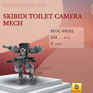 MOC Factory 89242 Movies and Games Skibidi Toilet Camera Mech