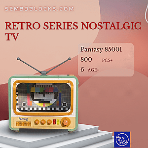 Pantasy 85001 Creator Expert Retro Series Nostalgic TV