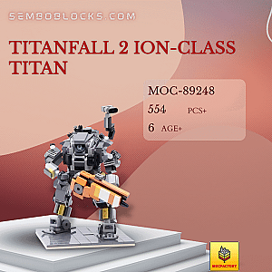 MOC Factory 89248 Movies and Games Titanfall 2 Ion-class Titan