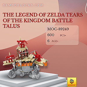 MOC Factory 89249 Movies and Games The Legend of Zelda Tears of the Kingdom Battle Talus
