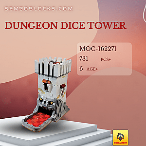 MOC Factory 162271 Modular Building Dungeon Dice Tower