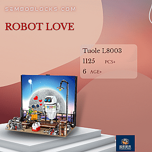 TUOLE L8003 Creator Expert Robot Love