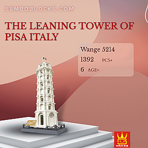 WANGE 5214 Modular Building The Leaning Tower of Pisa Italy