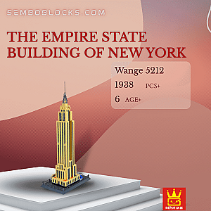 WANGE 5212 Modular Building The Empire State Building of New York
