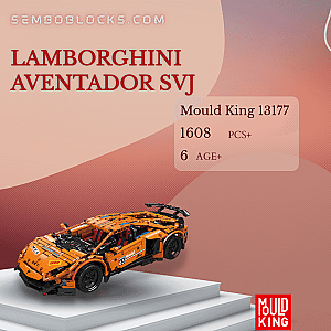 MOULD KING 13177 Technician Lamborghini Aventador SVJ