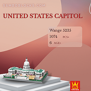 WANGE 5235 Modular Building United States Capitol