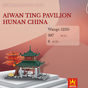 WANGE 5230 Modular Building Aiwan Ting Pavilion Hunan China