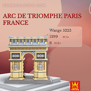 WANGE 5223 Modular Building Arc de Triomphe Paris France