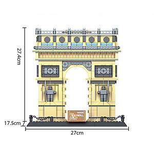 WANGE 5223 Modular Building Arc de Triomphe Paris France