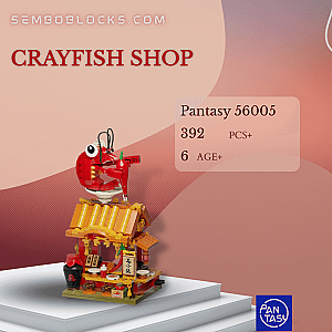 Pantasy 56005 Creator Expert Crayfish Shop