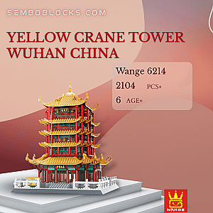WANGE 6214 Modular Building Yellow Crane Tower Wuhan China