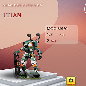 MOC Factory 89170 Movies and Games Titan