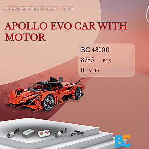 BC 43100 Technician Apollo EVO Car With Motor