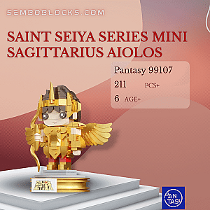 Pantasy 99107 Creator Expert Saint Seiya Series Mini Sagittarius Aiolos