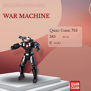 QUANGUAN 795 Creator Expert War Machine