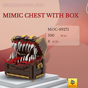 MOC Factory 89275 Movies and Games Mimic Chest with box