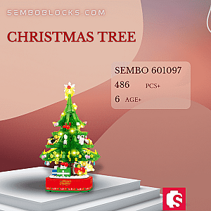 SEMBO 601097 Creator Expert Christmas Tree