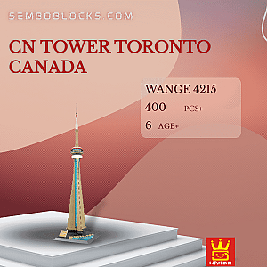 WANGE 4215 Modular Building CN Tower Toronto Canada
