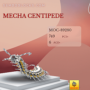 MOC Factory 89280 Creator Expert Mecha Centipede