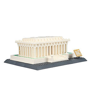 WANGE 4216 Modular Building Lincoln Memorial Washington D.C America