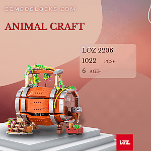 LOZ 2206 Creator Expert Animal Craft