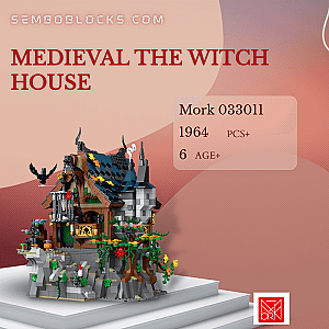 MORK 033011 Creator Expert Medieval The Witch House