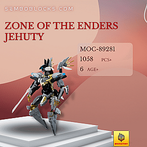 MOC Factory 89281 Movies and Games Zone of the Enders Jehuty