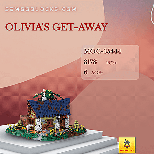 MOC Factory 35444 Movies and Games Olivia's Get-Away