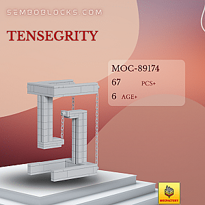 MOC Factory 89174 Creator Expert Tensegrity