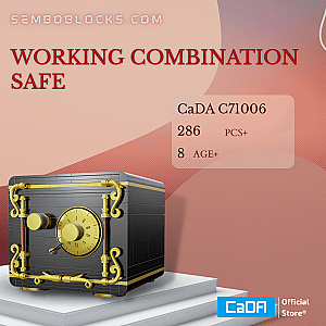 CaDa C71006 Creator Expert Working Combination Safe