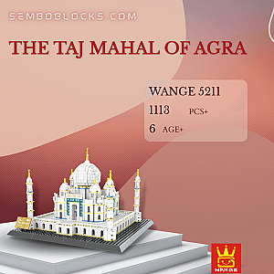 WANGE 5211 Modular Building The Taj Mahal of Agra