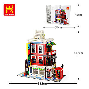 WANGE 6311 Modular Building Corner Store