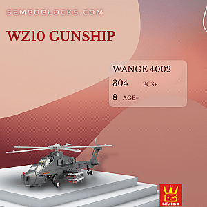 WANGE 4002 Military WZ10 Gunship