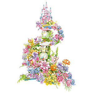 SEMBO 611072 Creator Expert Fantasy Flower Castle