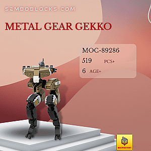 MOC Factory 89286 Creator Expert Metal Gear Gekko