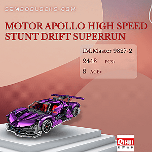 IM.Master 9827-2 Technician Motor Apollo High Speed Stunt Drift Superrun