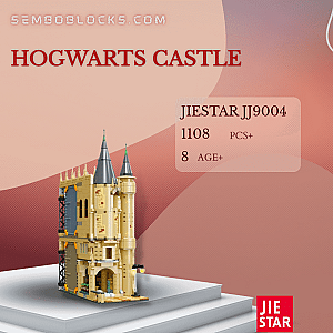JIESTAR JJ9004 Modular Building Hogwarts Castle