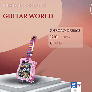 ZHEGAO DZ6003 Creator Expert Guitar World