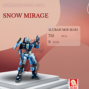 Sluban M38-B1185 Creator Expert Snow Mirage