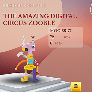 MOC Factory 89177 Movies and Games The Amazing Digital Circus Zooble