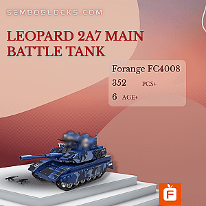 Forange FC4008 Military Leopard 2A7 Main Battle Tank