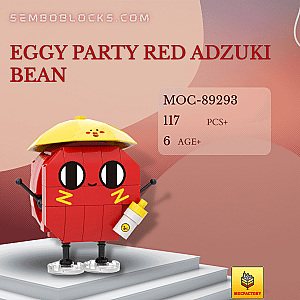 MOC Factory 89293 Movies and Games Eggy Party Red Adzuki Bean